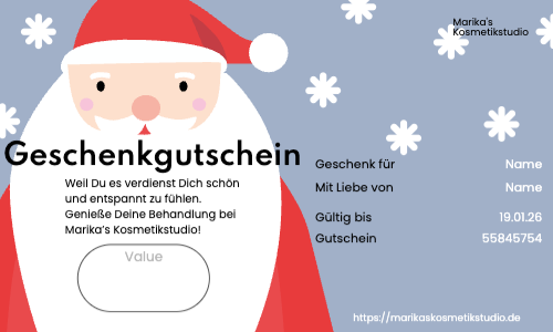 geschenkgutschein Weihnachtsmann